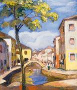 Bela Ivanyi-Grunwald Venice oil painting picture wholesale